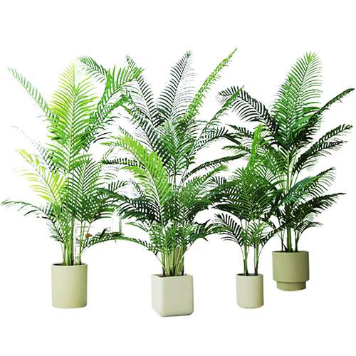 大型北欧风仿真凤尾葵绿植散尾葵假植物盆栽客厅室内落地摆件装饰