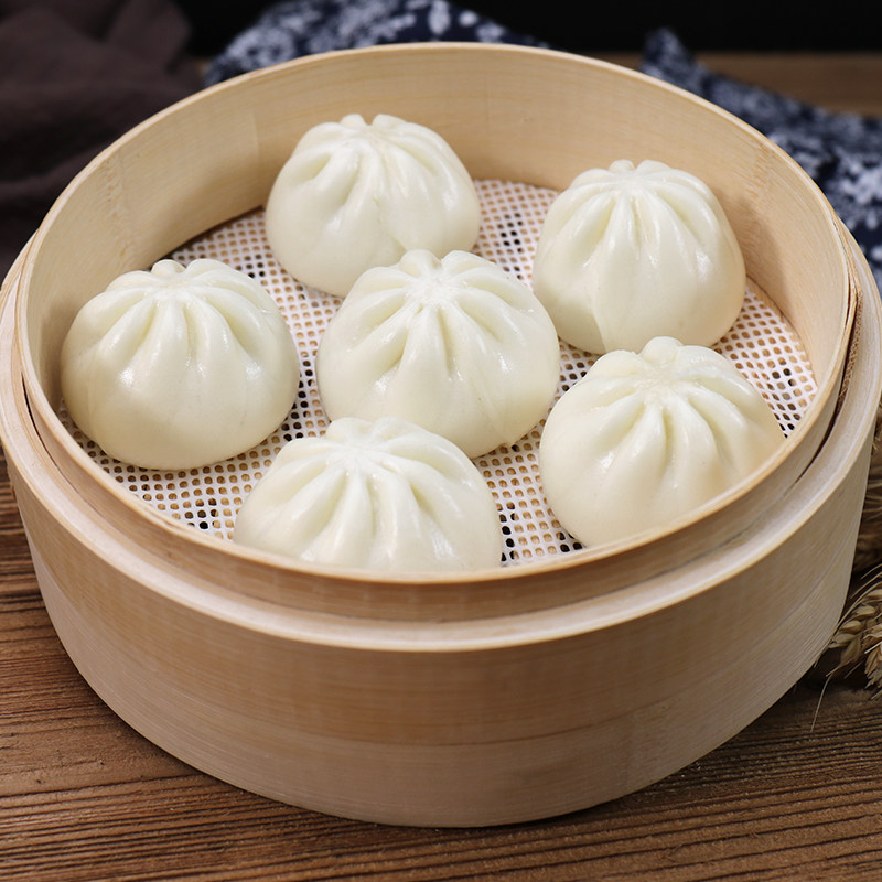 正宗杭州小笼包66只鲜肉馅灌汤包子手工现做小笼馒头3斤