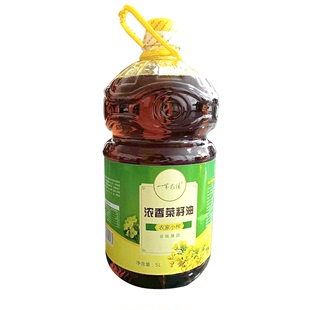 浓香菜籽油5L