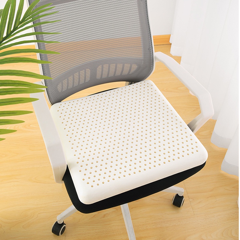 泰国乳胶坐垫办公室久坐椅垫学生椅子电脑椅餐桌椅汽车家用屁股垫