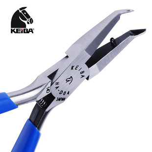 马牌水口钳HA KEIBA D04异形钳弯头剪钳斜嘴钳微型曲咀钳胡桃钳