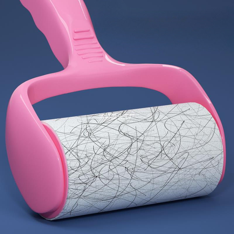 粘毛卷纸滚筒粘毛器替换粘尘纸芯除尘滚撕纸衣服粘毛滚刷清洁