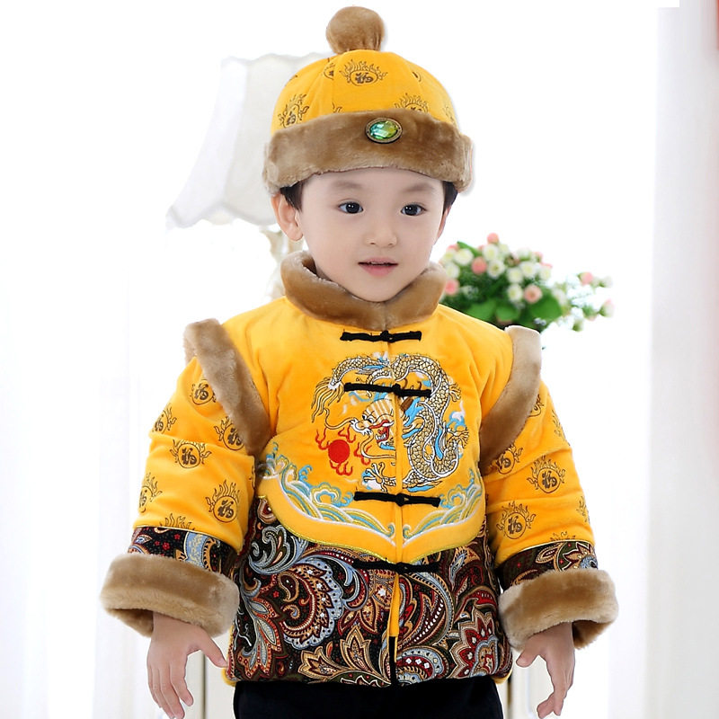 冬款棉衣加厚婴儿棉衣周岁礼服套装新年拜年服(vip分销专属) 3110