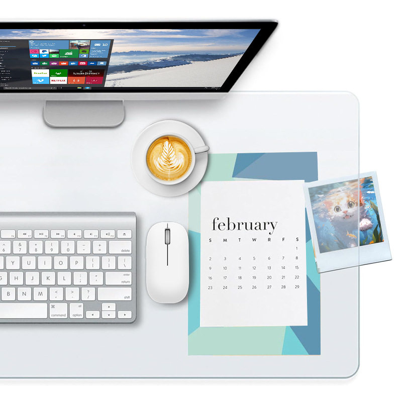 PVC桌布透明桌垫软玻璃办公桌垫餐桌茶几垫子塑料台布亚马逊同款