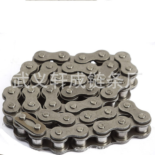 4分08B单排滚子链工业流水线输送链条齿轮齿条428摩托车链条厂家