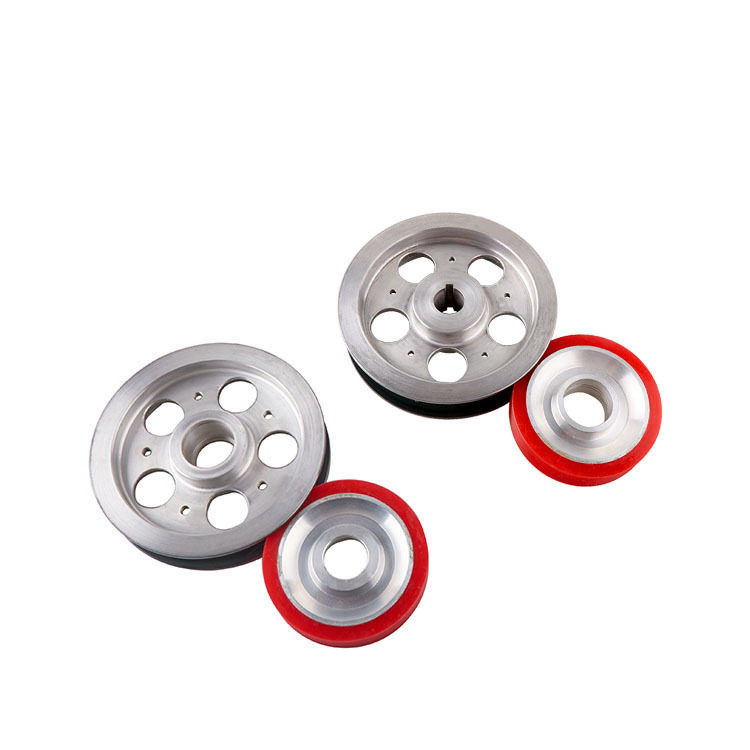 计米轮落桶轮电线电缆喷瓷导轮阳极硬氧铝制押出挤出机配件