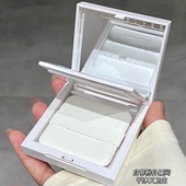 新款 Funnyelves方里小白饼定妆粉饼持久控油磨皮补妆无痕蜜粉饼