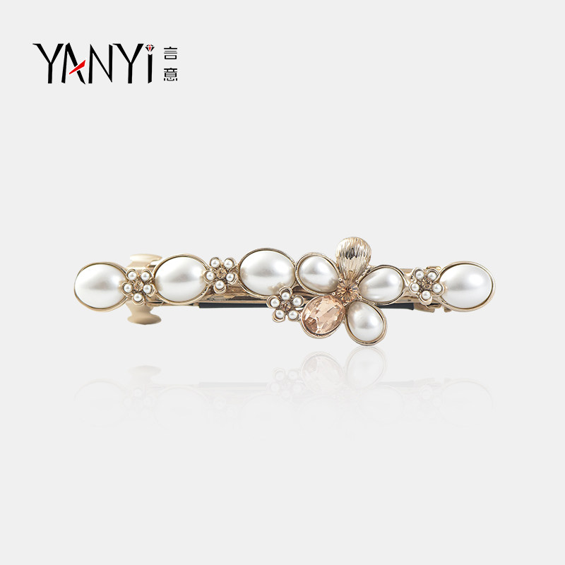 2025新款高档轻奢发饰巴洛克复古顶夹横夹后脑勺一字夹半扎发发卡,饰品/流行首饰/时尚饰品新,发饰,淘宝优惠券,粉丝福利购,淘宝优惠卷