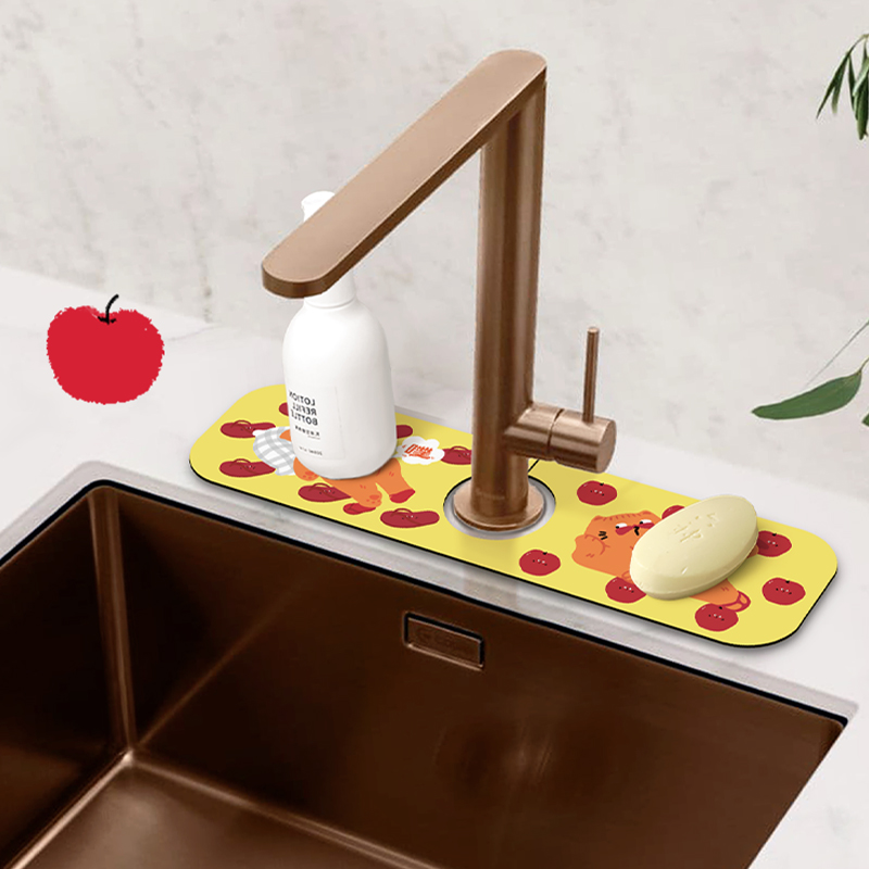 橘噗噗联名 软硅藻泥洗手池吸水垫