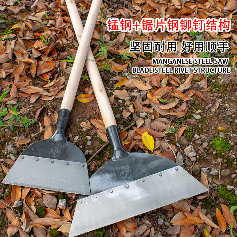铲刀腻子油漆铲刀加厚剁辣椒大号木柄墙面铲水泥刀头不锈钢清洁铲