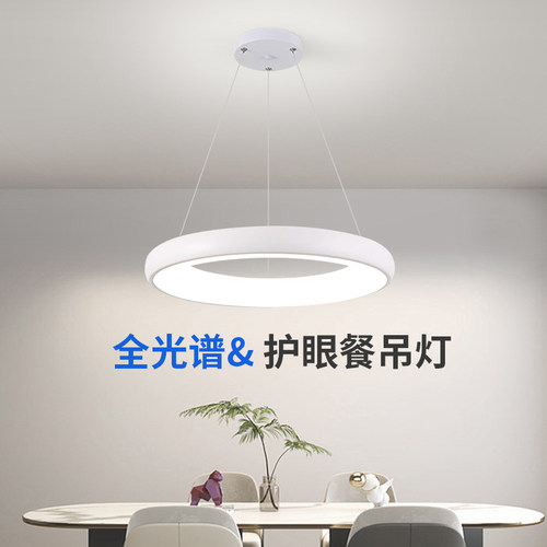 惜巨LED现代简约餐厅吸顶灯