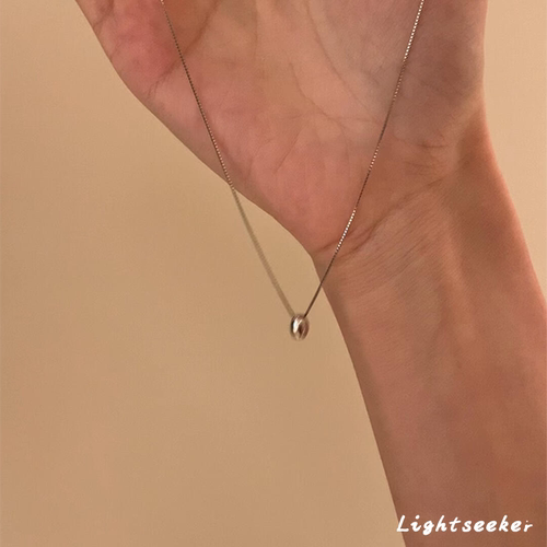 小银豆项链女款2026新款轻奢小众