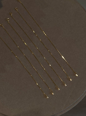 清冷感韩系超闪仿泡泡钻蛇骨手链