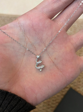 星星圣诞树项链女款2025新款精致