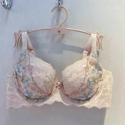 D65-黛-高端Florale大胸显小薄款女士文胸-16-8798/11-1857