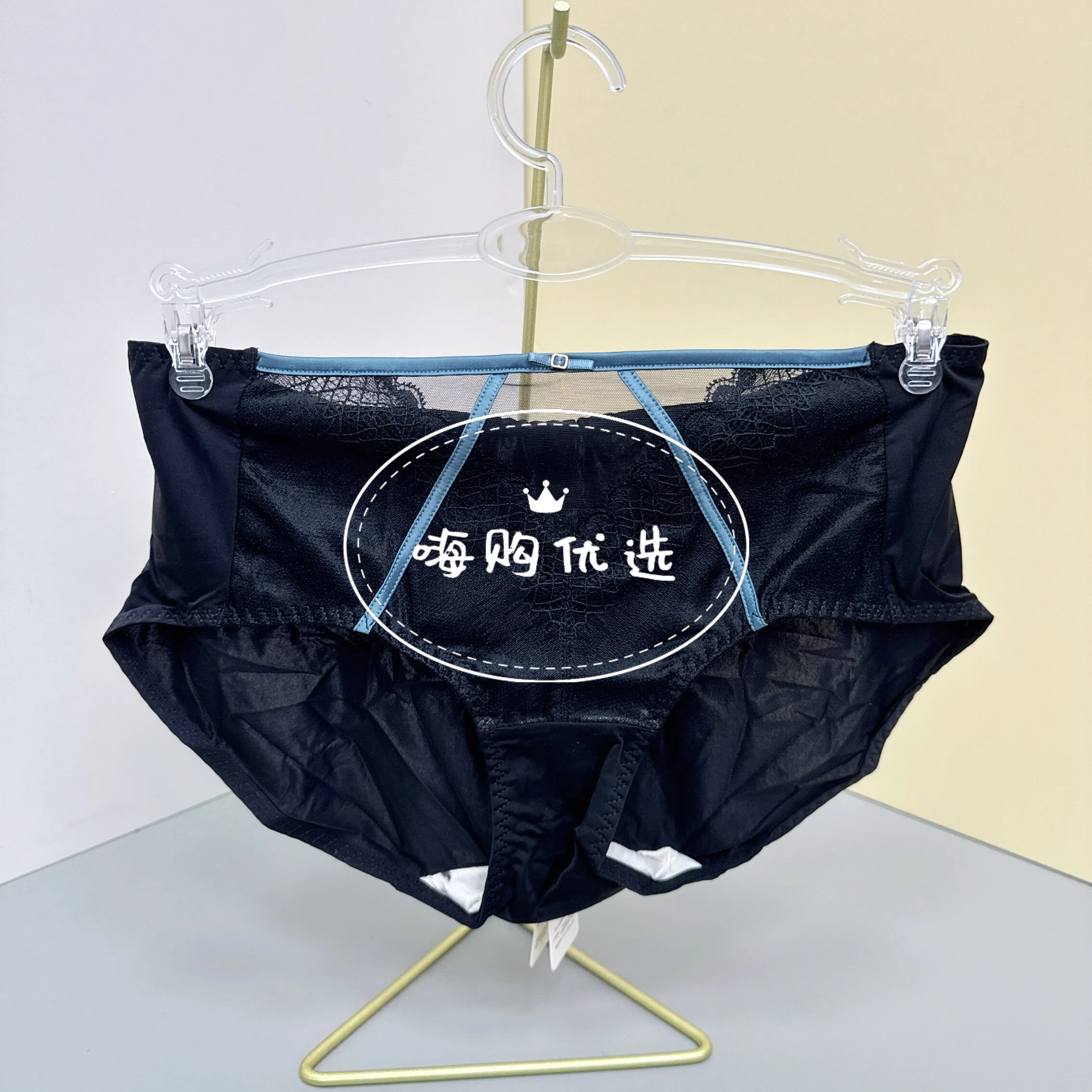 GM36-歌慕尔-女士高腰舒适裆部蚕宝宝内裤-8302K