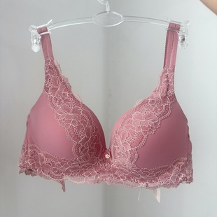 D66-黛-高端Florale无钢圈薄杯女士文胸-11-1814