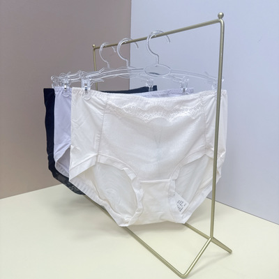 GM34-歌慕尔-星河舒适裆部棉高腰女士内裤-1392K