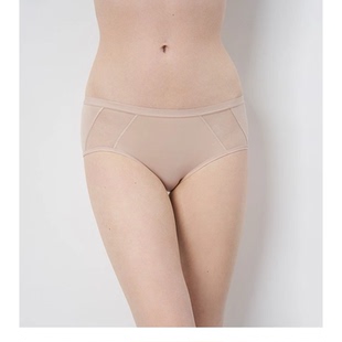 无痕锦康纱中高腰女士内裤 黛 可配文胸D54 D55 2290 D56