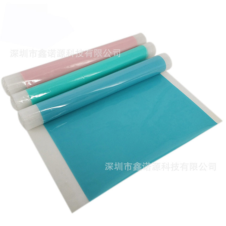 现货供应导热硅胶卷材 LED散热绝缘垫片 矽胶片 CPU高导热胶垫