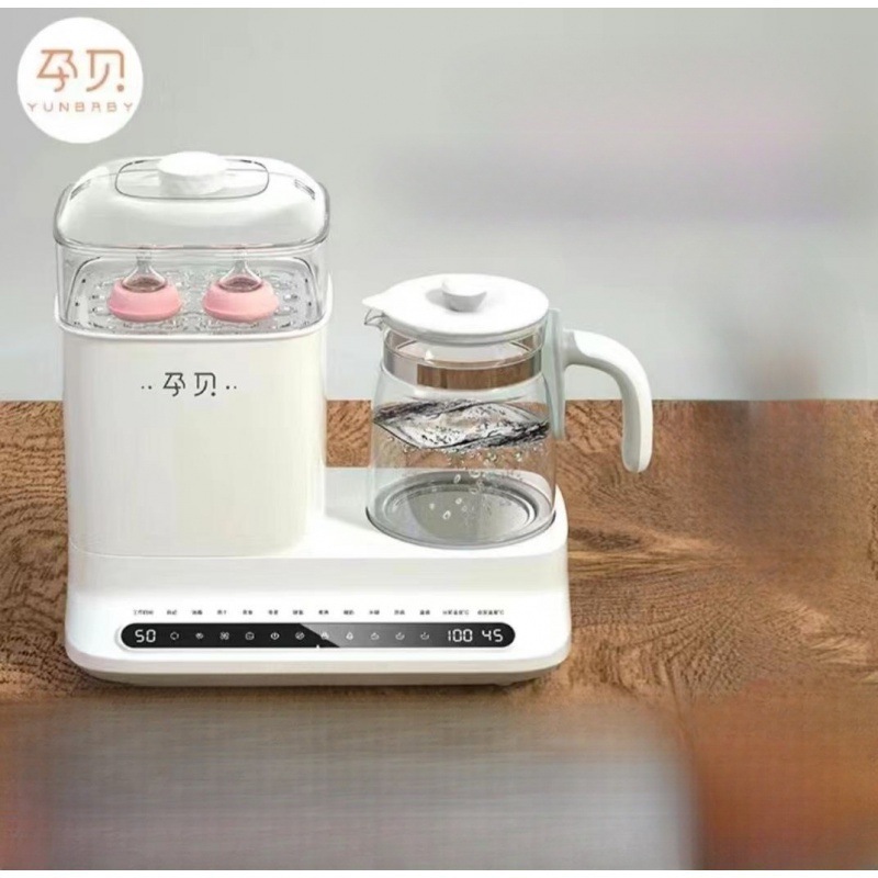 孕贝奶瓶消毒器烘干三二合一温奶器家用多功能恒温壶婴儿冲奶