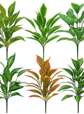 仿真绿植假植物树枝盆栽仿真盆景装饰家居客厅落地摆件设假花