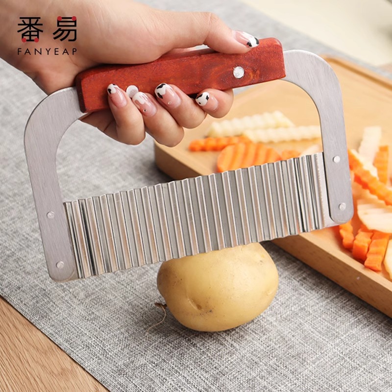 土豆刀/波浪A1zfq001-狼牙刀波纹刀厨房切薯条洋芋家用切菜工具