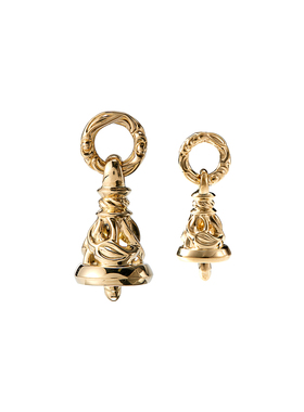 LONEONES鹤铃18K黄金铃铛吊坠