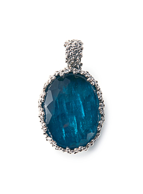 GEROCHRISTO复古雕刻大宝石吊坠