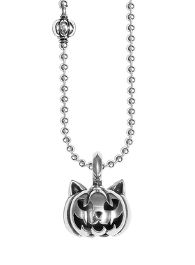 GOGOLLAM万圣节的猫与南瓜灯项链