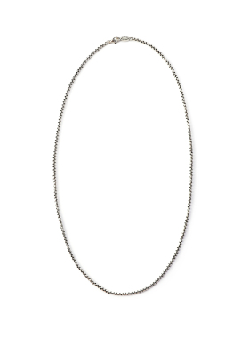 希腊GEROCHRISTO纯银盒子链项链