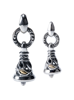 LONEONES金眼鹤形铃铛吊坠男女