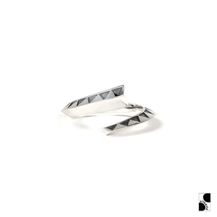 =silvarie=FANTASTIC MAN 日本925纯银手工扭曲戒指 日系简约男女