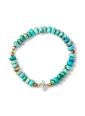 SUNKU39大松石美式复古手链男女