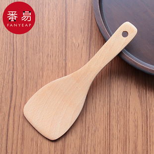 木AA1S242 锅铲 不粘锅家用锅铲短柄搅拌铲子耐高温炒菜工具饭勺