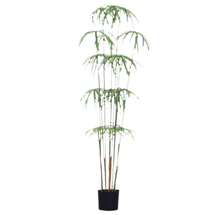 级仿真风车草大型仿生植物水竹盆栽造景客厅落地假绿植装饰摆件