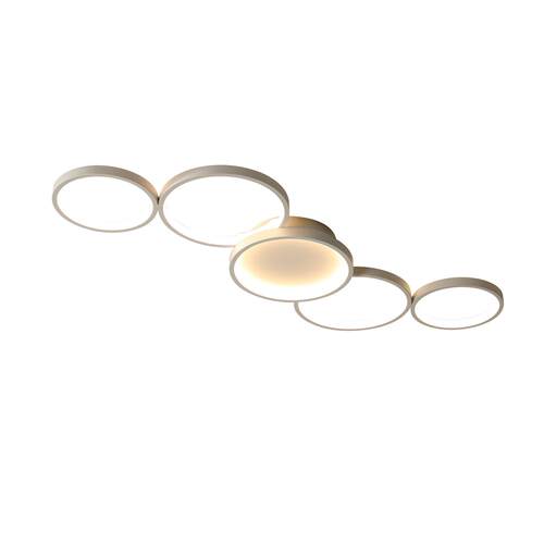 202新款吸顶灯简约led现房间灯具个性圆形卧室灯书房客灯饰