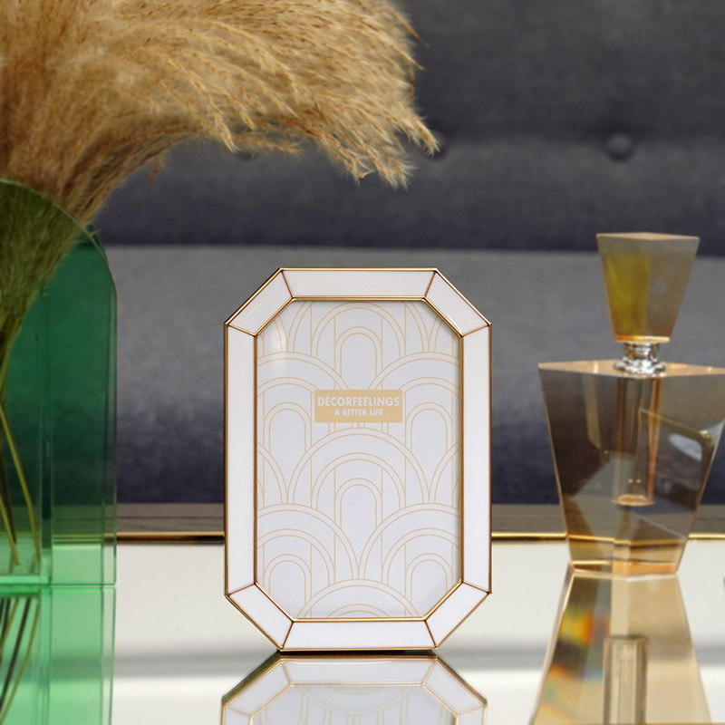 费灵相框金属莫兰迪色