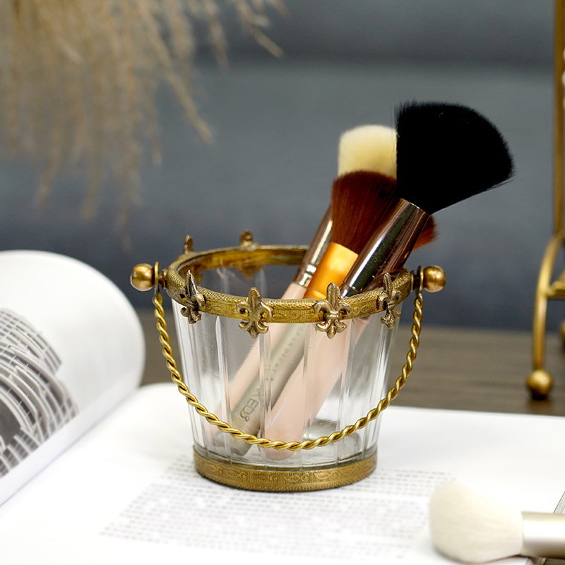 费灵家居收纳桶摆件手工制品