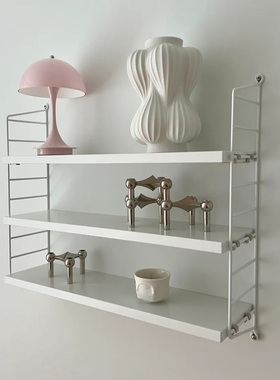 【绝版现货】瑞典进口String pocket卫浴隔板置物架浴室收纳架