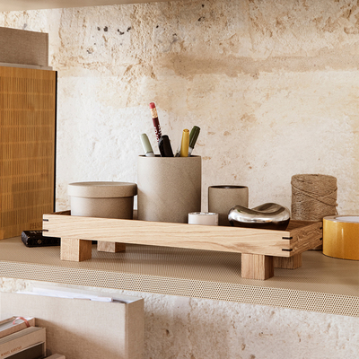 Ferm Living Bon Accessories洗手间收纳肥皂盘/洗漱杯/牙刷缸