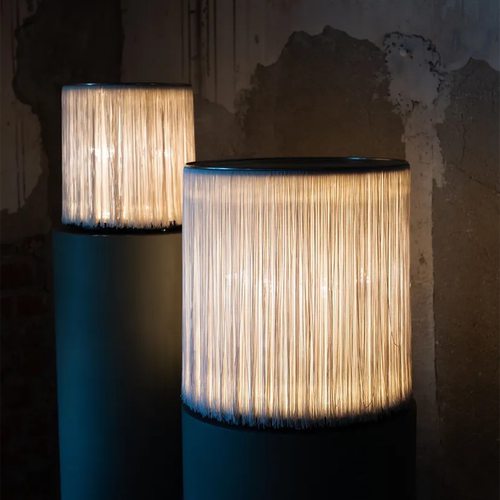 瀑布式落地灯GUBI丹麦布艺流苏灯