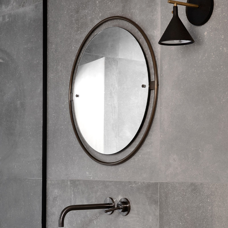 AUDO正品Nimbus Mirror圆镜化妆梳妆挂墙镜子