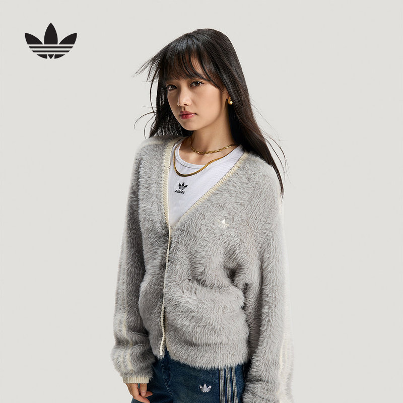 阿迪达斯 （adidas）2026春女针织衫 KT3170