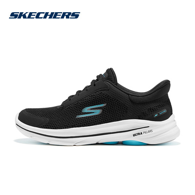 Skechers斯凯奇健步鞋25秋女子闪穿鞋户外运动休闲鞋 125932/BKAQ
