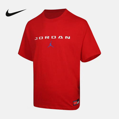 Nike耐克男短袖夏新款Jordan圆领棉质透气运动休闲T恤IO0008-657