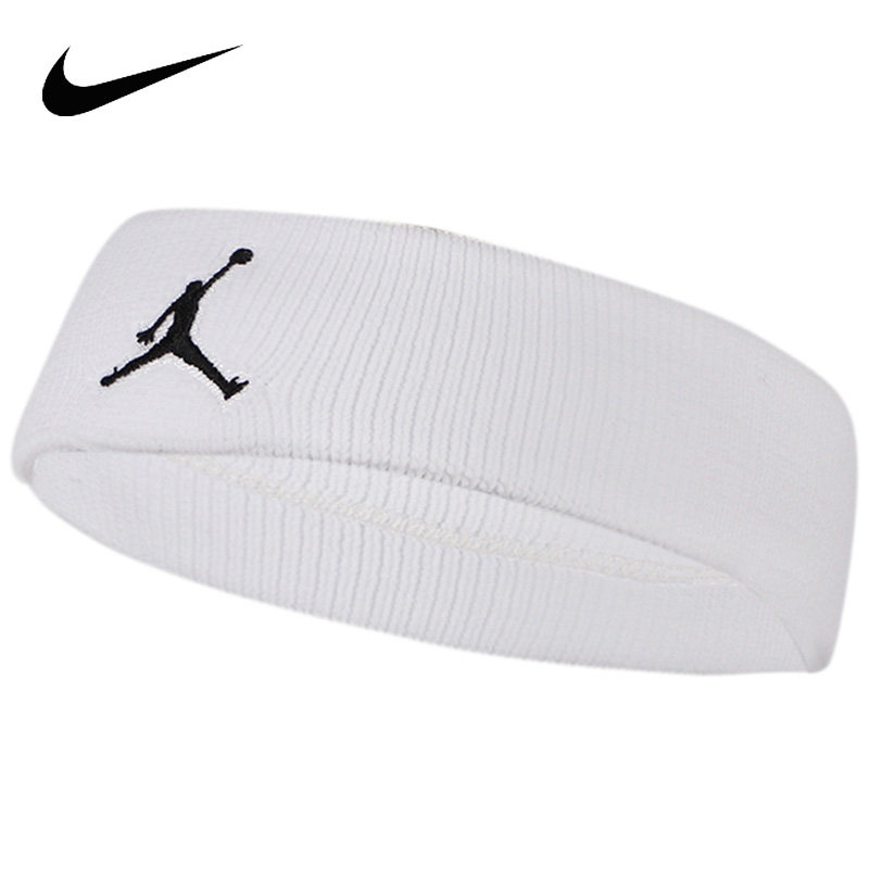 NIKE耐克男女2021新款护额JUMPMAN篮球训练运动发带AC4093-101