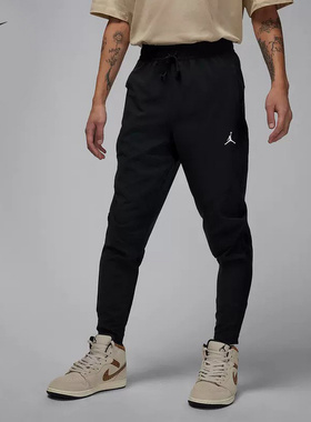 耐克JORDAN DRI-FIT男子长裤夏轻便速干梭织跑步运动裤FN5841-010