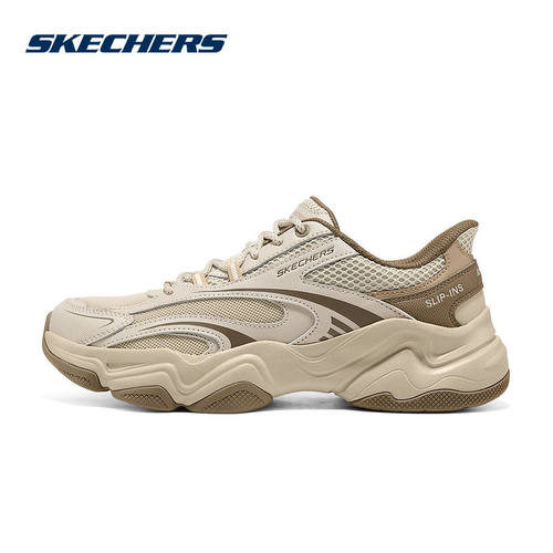 Skechers斯凯奇2026秋冬男士运动休闲时尚潮流百搭老爹鞋 118329