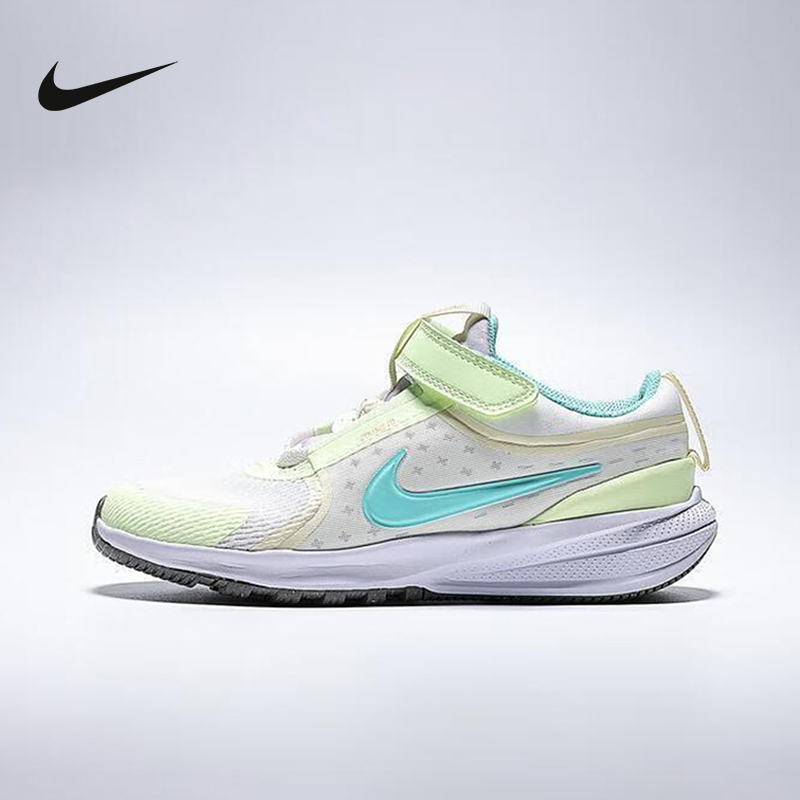 NIKE耐克儿童鞋STAR RUNNER 5魔术贴易穿脱运动休闲鞋IO7599-131